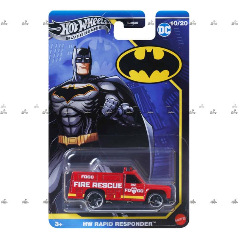 Hot Wheels Silver Series   HW Rapid Responder  BATMAN DC 2025 RELEASE