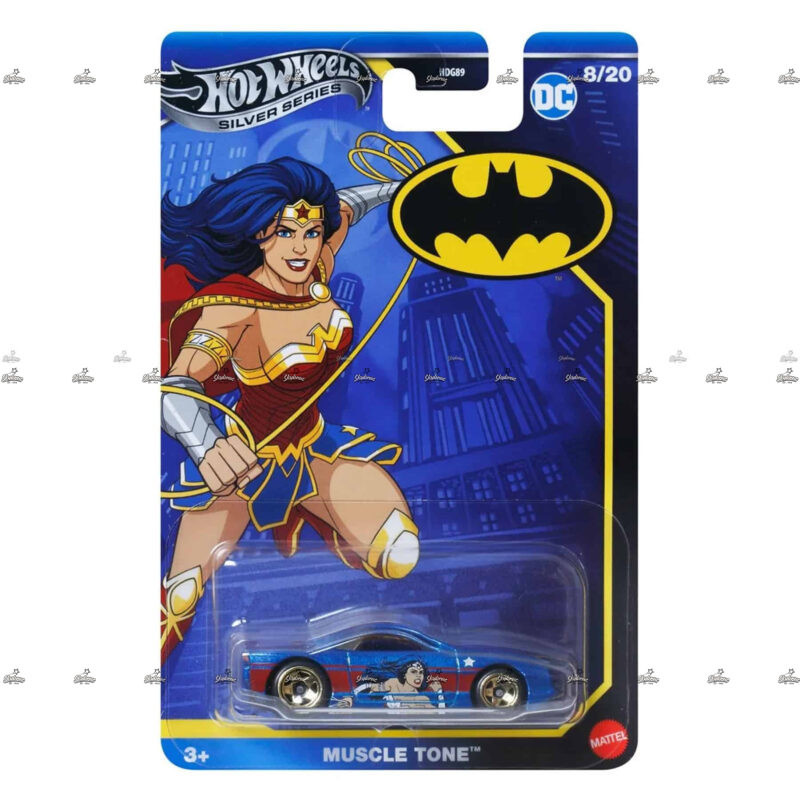 Hot Wheels Silver Series   Muscle Tone  BATMAN DC 2025 RELEASE