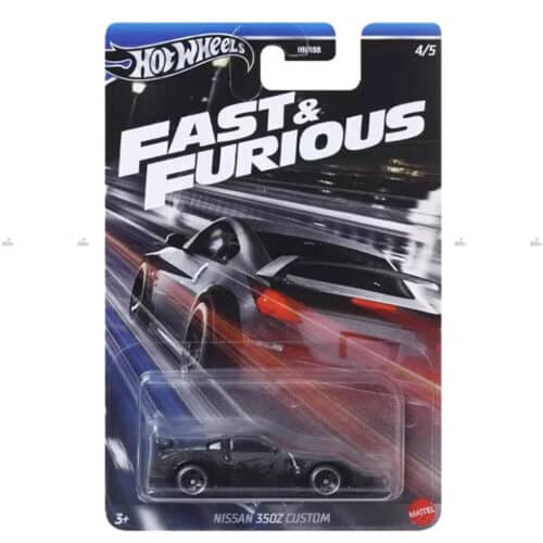 Hot Wheels Silver Series   Nissan 350Z Custom  FAST FURIOUS