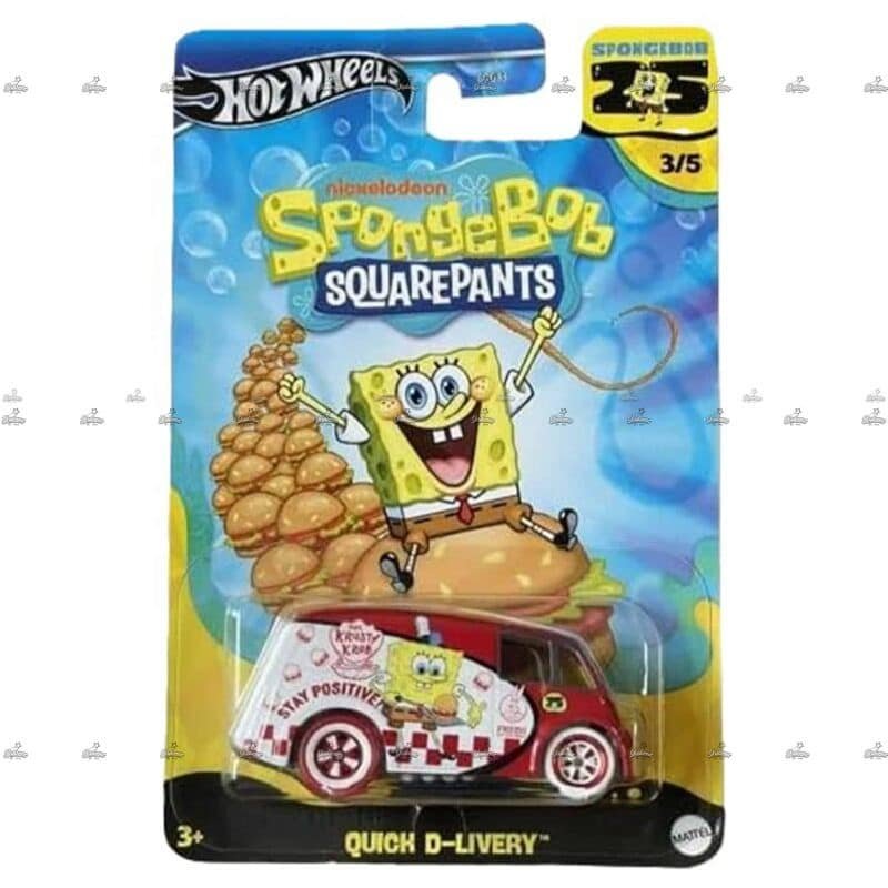 Hot Wheels Silver Series   Quick D livery   SPONGEBOB SQUAREPANTS