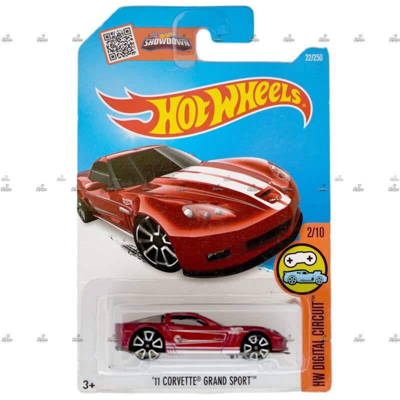 Hot Wheels 11 Corvette grand Sport HW DIGITAL CIRCUIT # 2015 Treasure Hunt