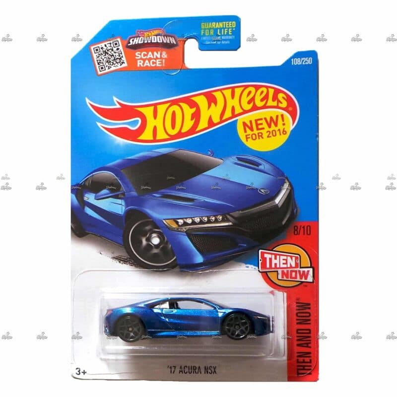 Hot Wheels 17 Acura NSX THEN AND NOW