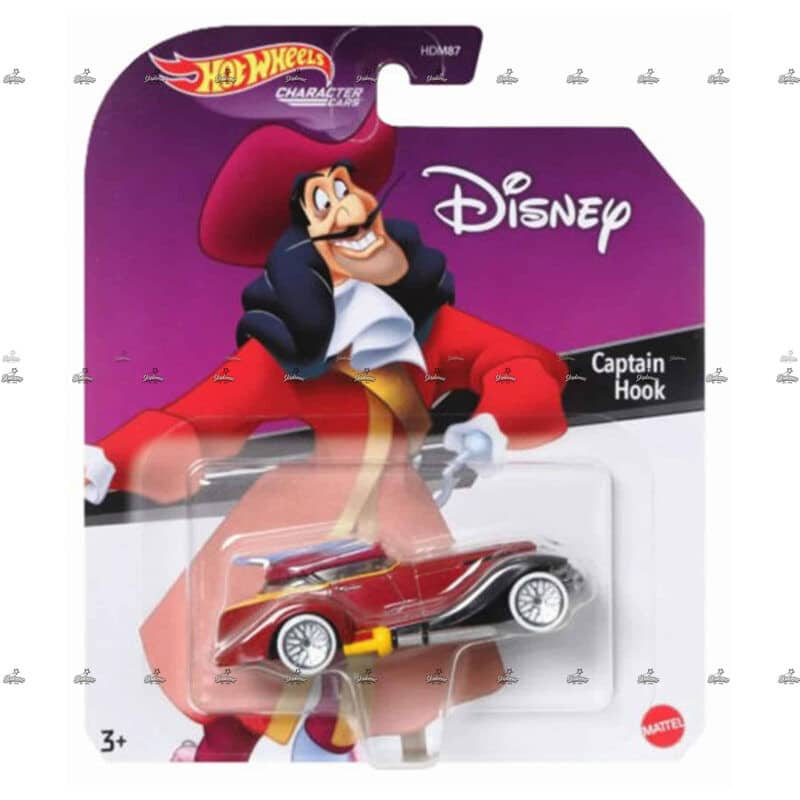 Hot Wheels Character Cars   Captain Hook   DISNEY