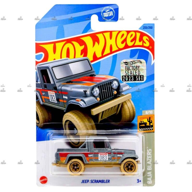 Hot Wheels Jeep Scrambler BAJA BLAZERS FACTORY SEALED