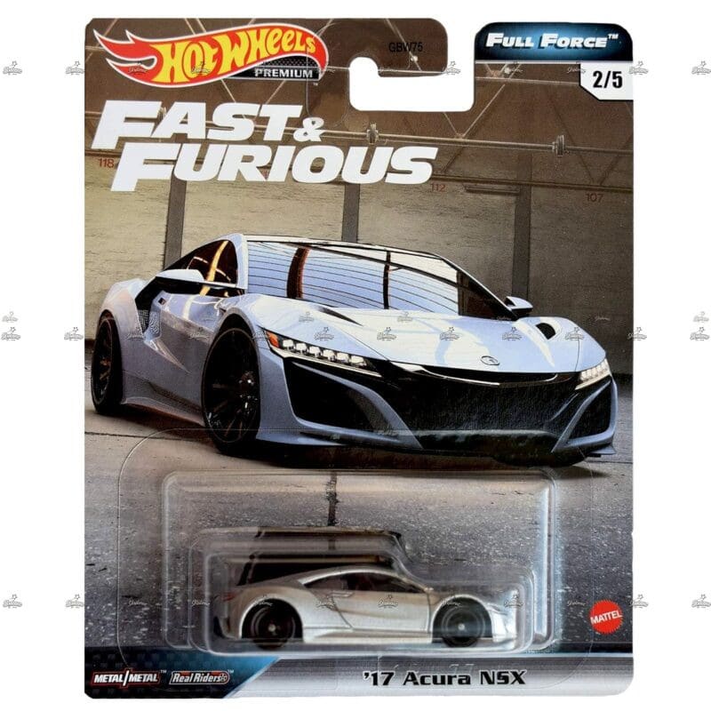 Hot Wheels Premium   17 Acura NSX   FAST AND FURIOUS FULL FORCE