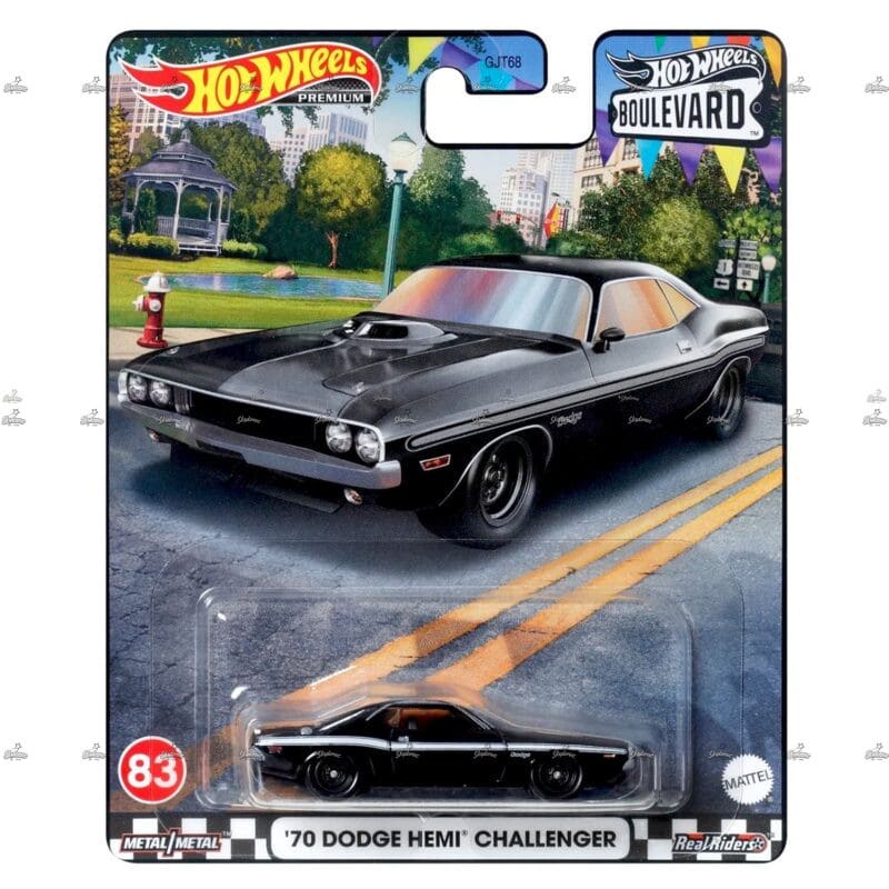 Hot Wheels Premium   70 Dodge Hemi Challenger