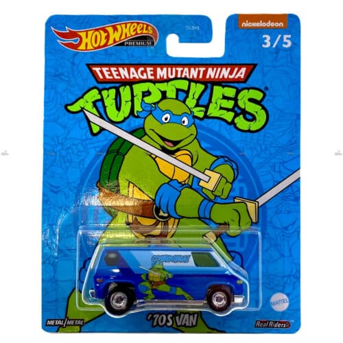 Hot Wheels Premium   70s Van   Teenage Mutant Ninja Turtles