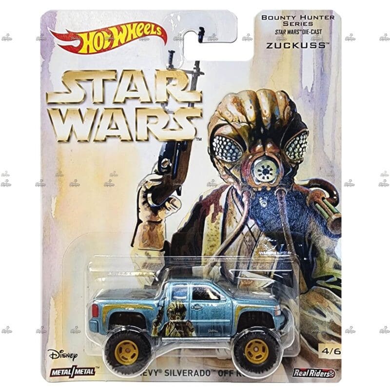 Hot Wheels Premium   Chevy Silverado Off Road  Zuckuss  STAR WARS