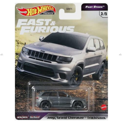 Hot Wheels Premium   Jeep Grand Cherokee Trackhawk   FAST AND FURIOUS
