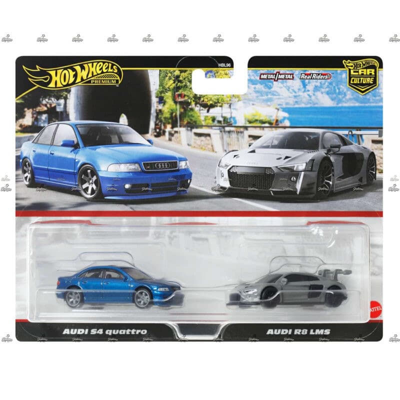 Hot Wheels Premium Pack   Audi S4 Audi R8 LMS