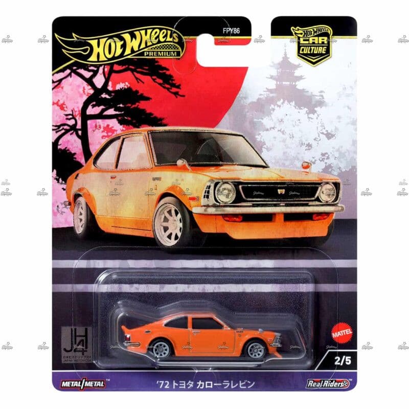 Hot Wheels Premium   Toyota Corolla   JAPAN HISTORIC