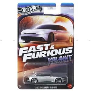 Hot Wheels Silver Series 2022 Delorean Alpha5 FAST FURIOUS VILLAINS 2025 RELEASE