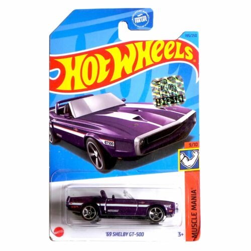 hot wheels 69 shelby gt 500 muscle mania factory sealed