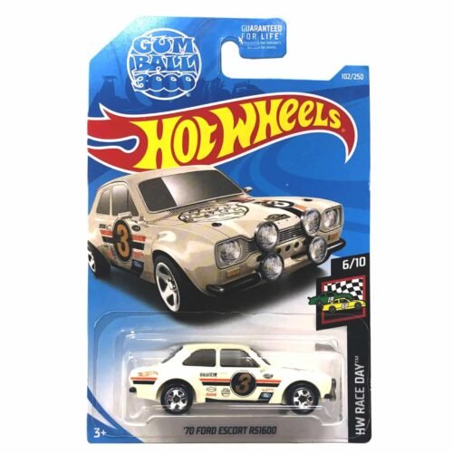 hot wheels 70 ford excort rs1600 hw race day