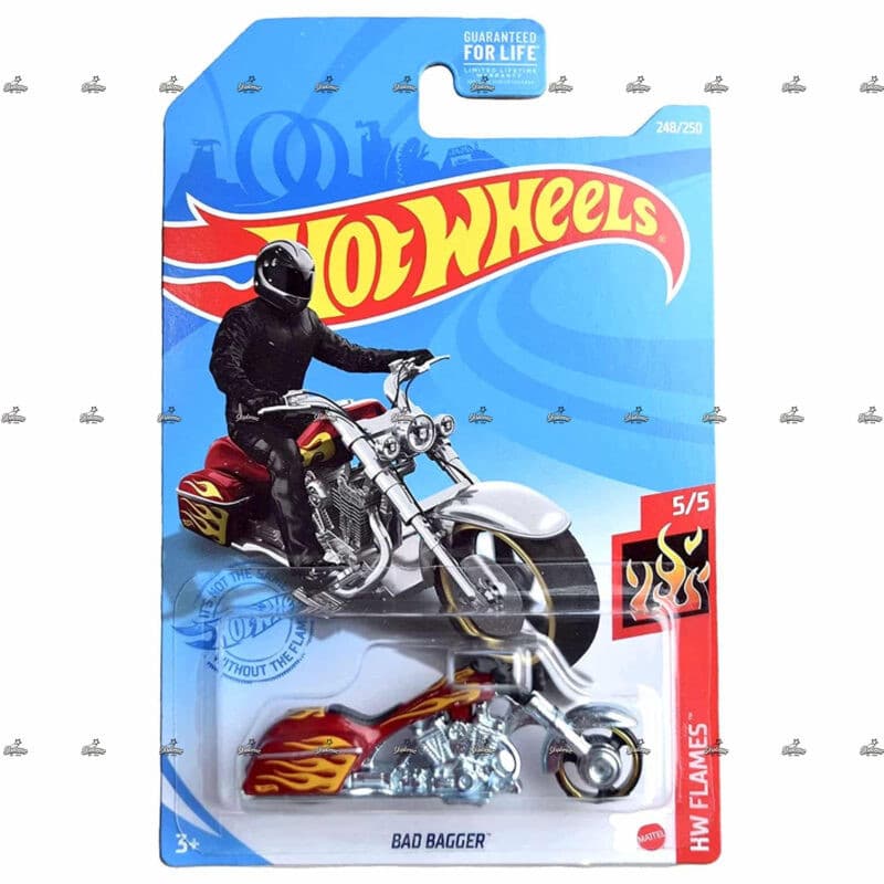 hot wheels bad bagger hw flames