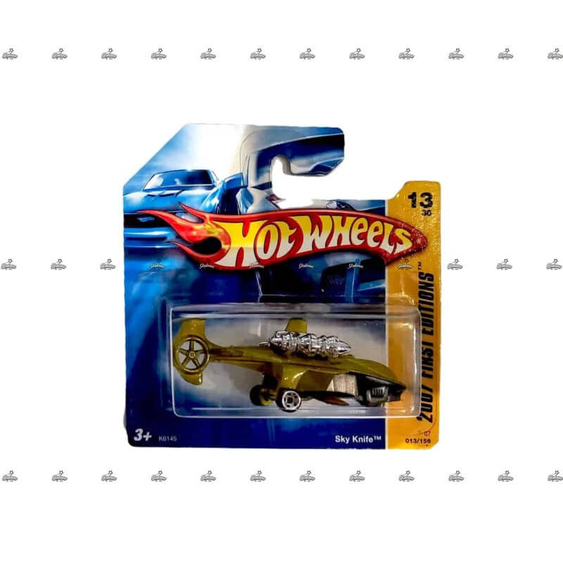 hot wheels blue card sky knife 2007 first editions