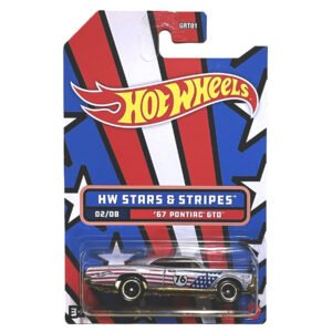 Hot Wheels Exclusive - 67 Pontiac GTO - HW STARS AND STRIPES