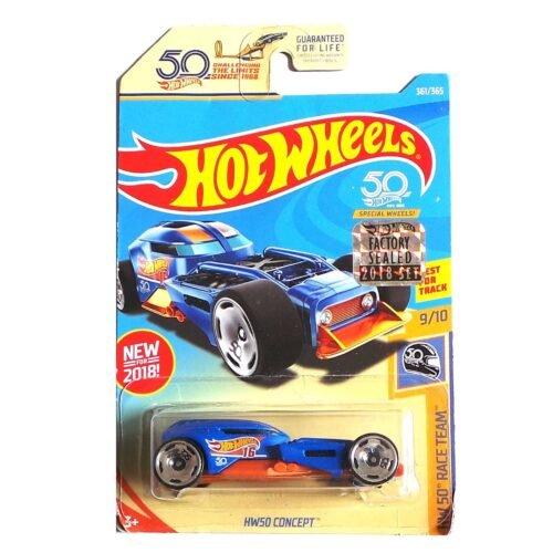 hot wheels hw50 concept hw 50 race team factory sealed