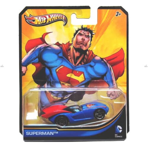 Hot Wheels Character Card   Superman  DC
