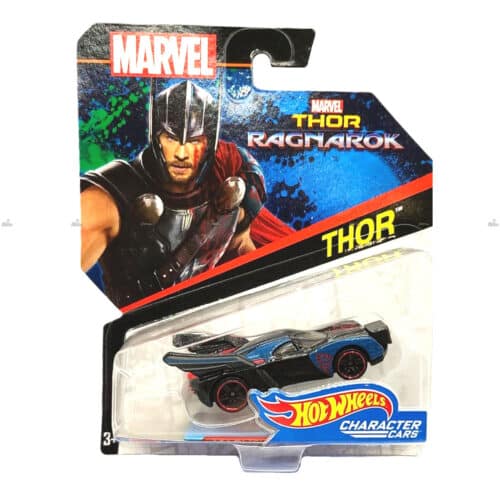 Hot Wheels Character Card   Thor   MARVEL THOR RAGNAROK