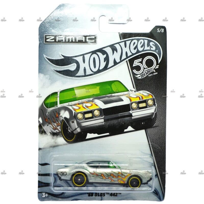 Hot Wheels Exclusive 68 Olds 442  ZAMAC