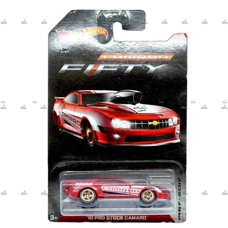 Hot Wheels Exclusive   10 Pro Stock Camaro   50 Years CAMARO