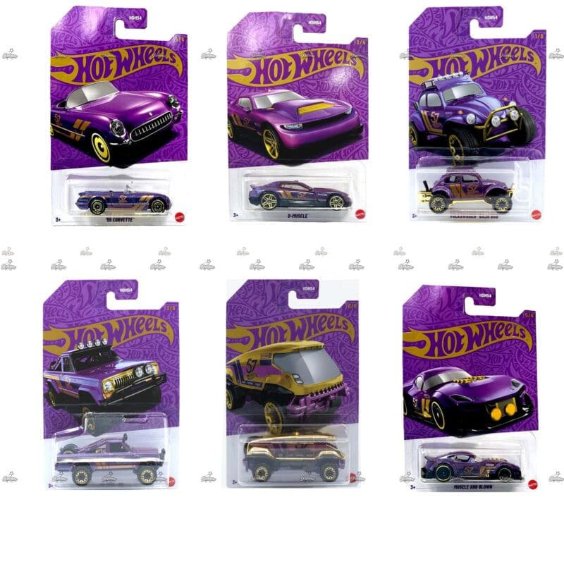 Hot Wheels Exclusive  2025 Release 57th Anniversary Edition