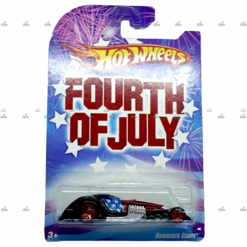 Hot Wheels Exclusive   Hammered Coupe  FOURTH OF JULY