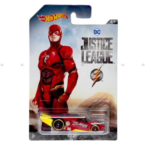 Hot Wheels Exclusive   RD 09   DC JUSTICE LEAGUE FLASH