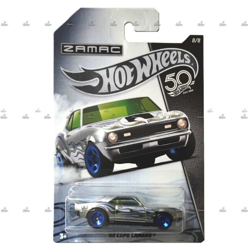Hot Wheels Exclusive Zamac   Copo Camaro   50th Anniverary Edition