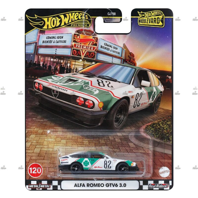 Hot Wheels Premium   Alfa Romeo GTV6 30   Boulevard