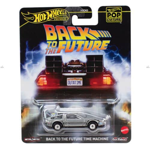 Hot Wheels Premium   Back To the Future Time Machine