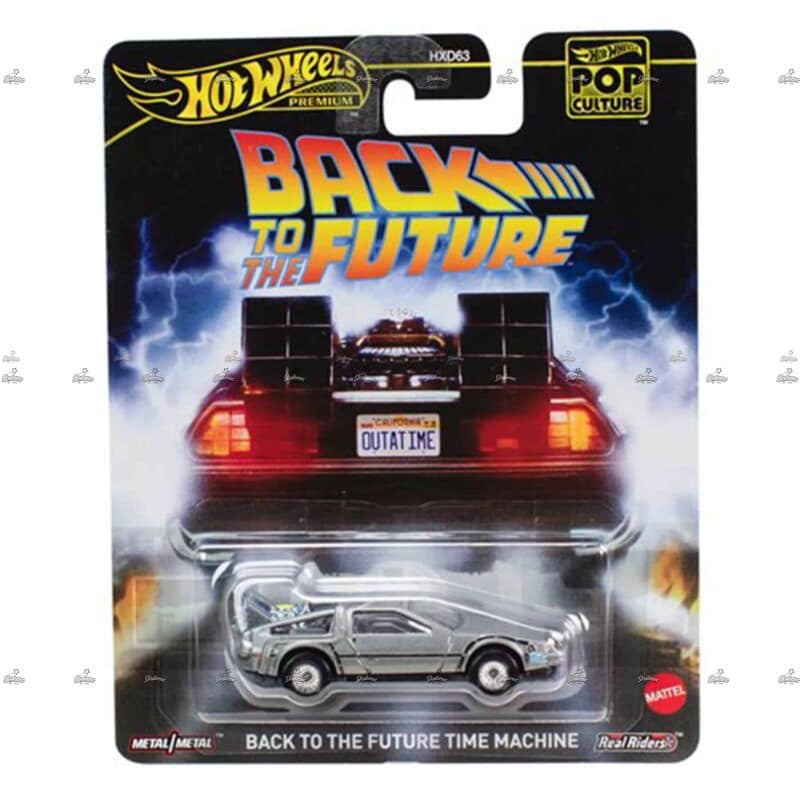 Hot Wheels Premium   Back To the Future Time Machine