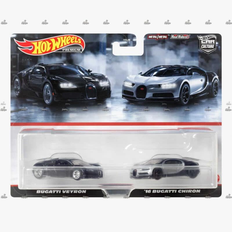 Hot Wheels Premium Bugatti Veyron 16 Bugatti Chiron