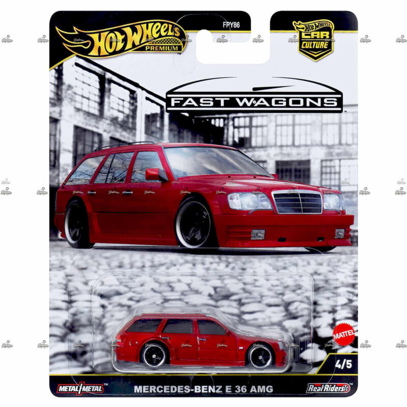 Hot Wheels Premium   Mercedes Benz E 36 AMG   FAST WAGONS 2025