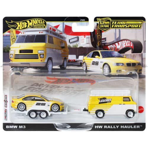 Hot Wheels Premium Team Transport   BMW M3 HW RALLY HAULER