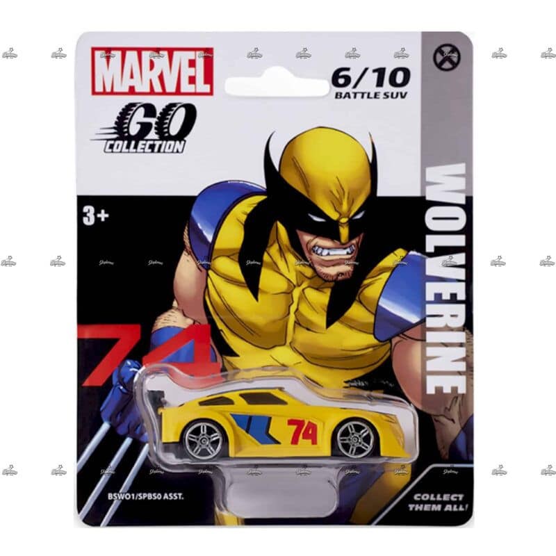 Marvel Go Collection Battle Suv Wolverine