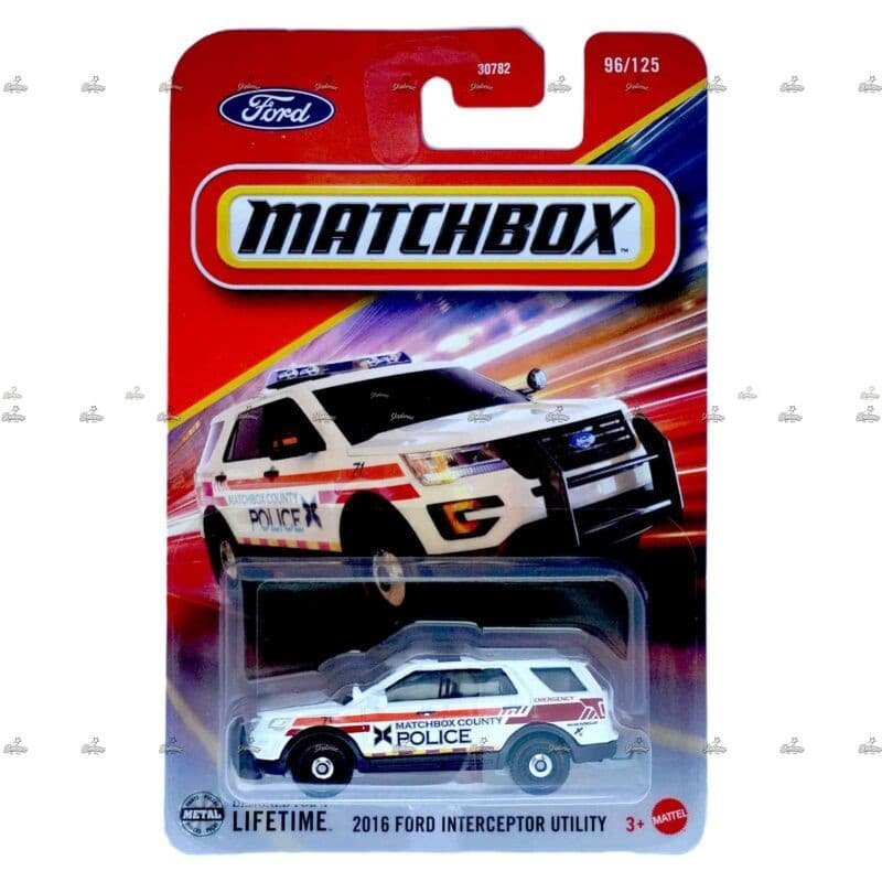 Matchbox 2016 Ford Interceptor Utility 2025 Release