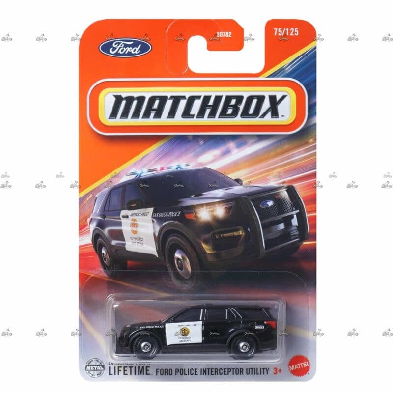 Matchbox Ford Police Interceptor Utility 2025 Release