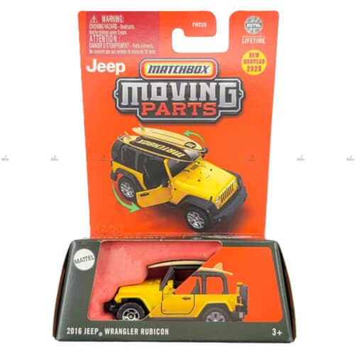 Matchbox Moving Parts   2016 Jeep Wrangler Rubicon