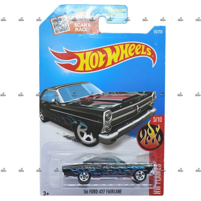 hot wheels 66 ford 427 fairlane hw flames