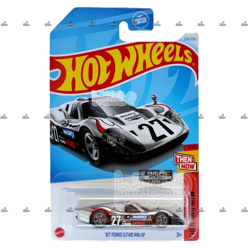 hot wheels   67 ford gt40mkiv   then and now zamac