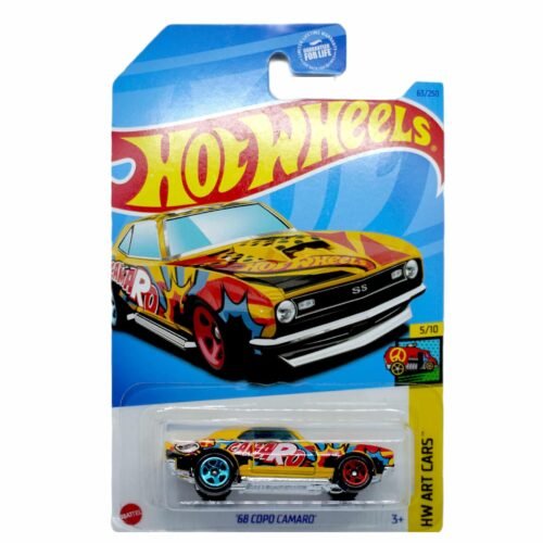 hot wheels 68 copo camaro hw art cars