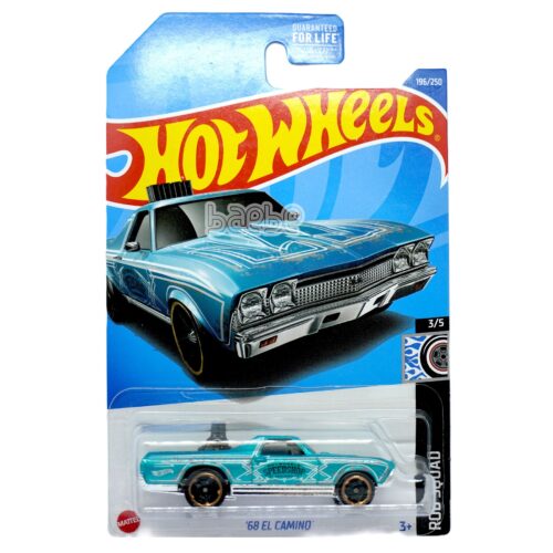 hot wheels   68 el camino   rod squad