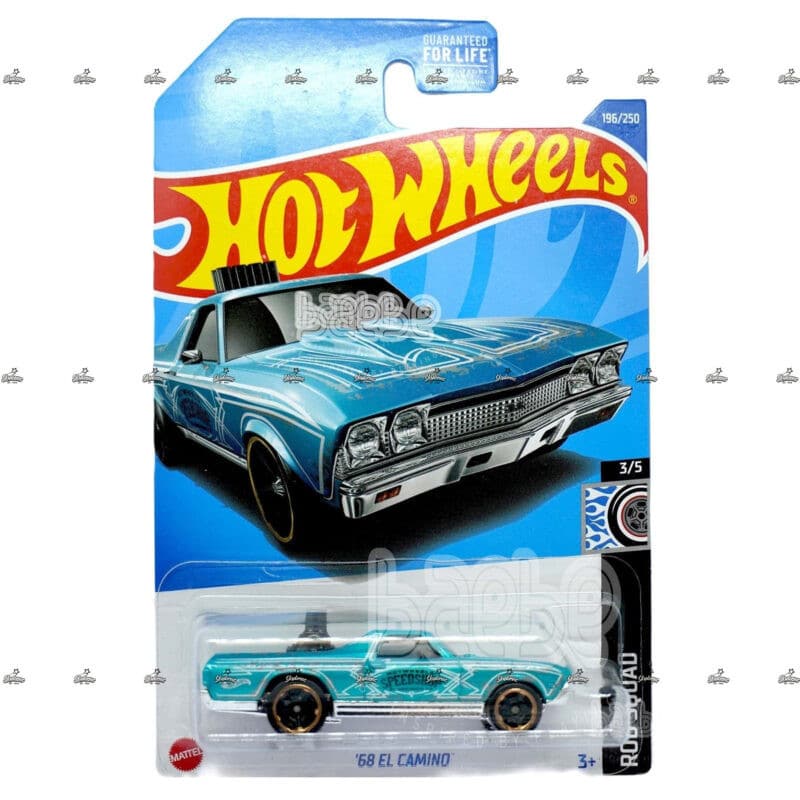 hot wheels   68 el camino   rod squad