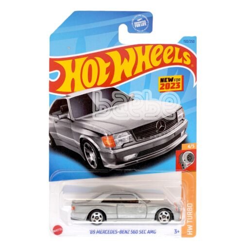 hot wheels   89 mercedes  benz 560 sec amg  hw turbo 2023