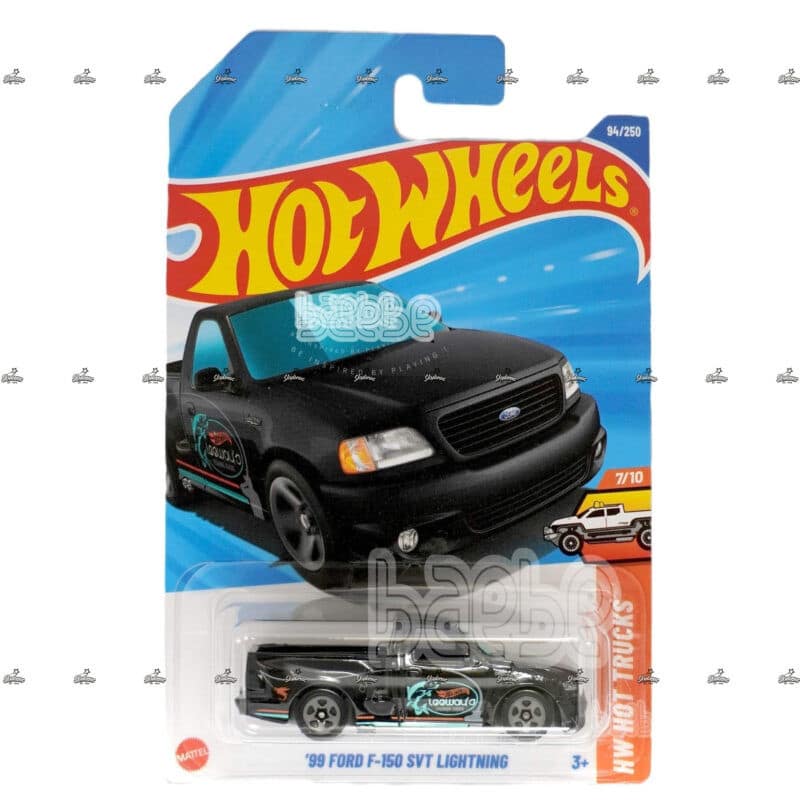 hot wheels   99 ford f 150 svt lightning  hw hot trucks