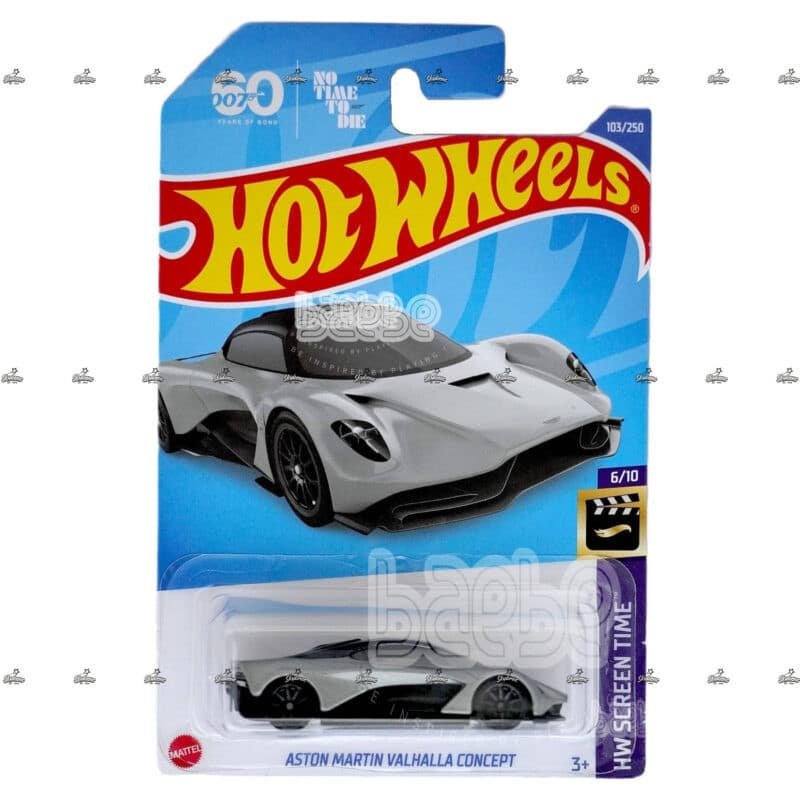 hot wheels   aston martin valhalla concept   hw screen time 60 years 007 edition