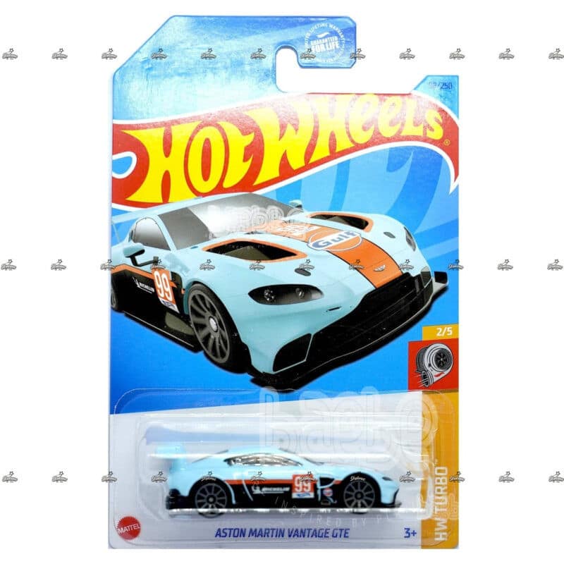 hot wheels aston martin vantage gte hw turbo gulf edition