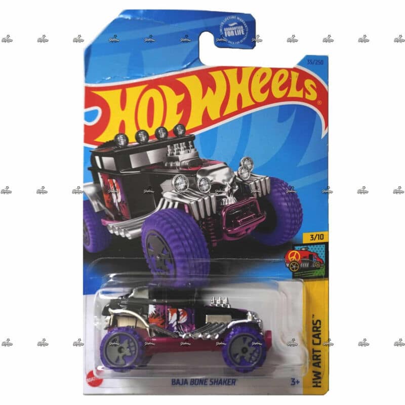 hot wheels baja bone shaker hw art cars